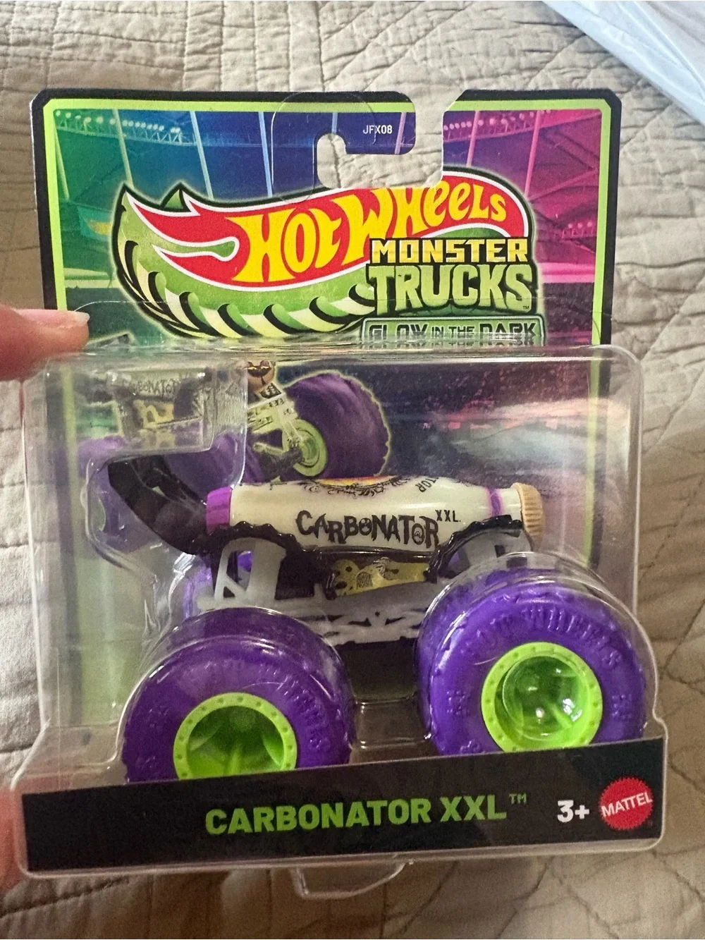 Monster Trucks Carbonator XXL - Purple & Green Toy Truck